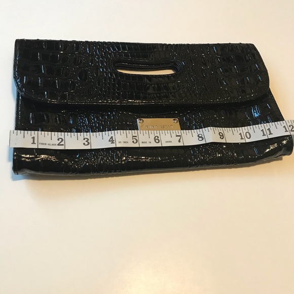 Nine West Black Patent Clutch - Picture 5 of 6